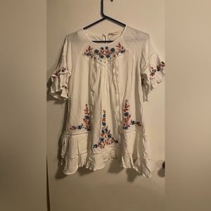 Peach love dress small